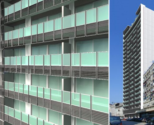 Rainha Ginga Housing and Services Building